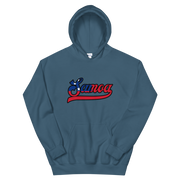 Samoa 685 - Flag with Black Border (front/back) *ADULT HOODIE*