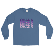 Purple Ohana Repeat *ADULT LONG SLEEVE*