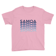 Blue Samoa Repeat *KIDS SHORT SLEEVE*