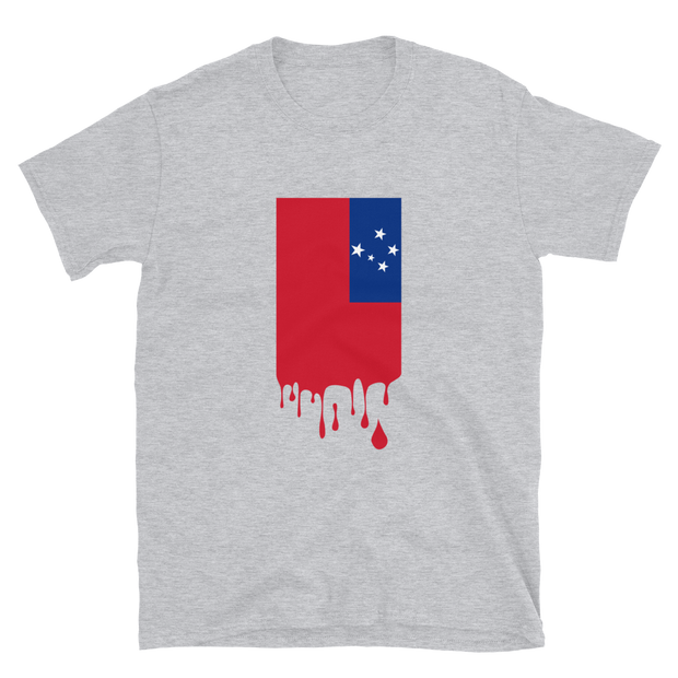 Drip Samoa - Flag Vertical *ADULT SHORT SLEEVE*