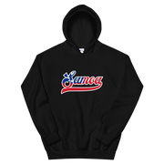 Samoa Script ~ Flag with White Border *ADULT HOODIE*