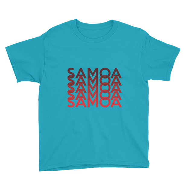 Red Samoa Repeat *KIDS SHORT SLEEVE*