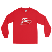 Tonga Script ~ Flag with White Border *ADULT LONG SLEEVE*