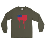 Drip Samoa - Flag Horizontal *ADULT LONG SLEEVE*