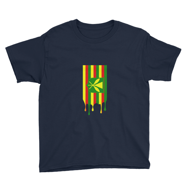 Drip Kanaka Maoli - Flag Vertical *KIDS SHORT SLEEVE*