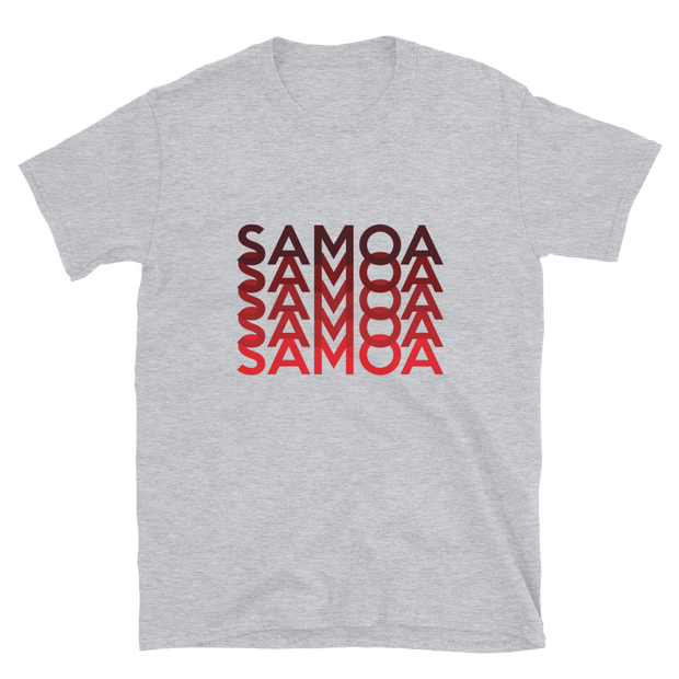 Red Samoa Repeat *ADULT SHORT SLEEVE*