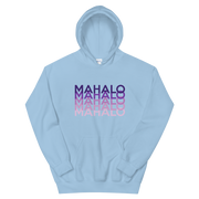 Purple Mahalo Repeat *ADULT HOODIE*