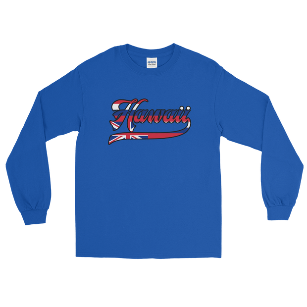 Hawaii Sovereignty - Flag with Black Border *ADULT LONG SLEEVE*