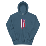 Drip Hawaii Union Jack - Flag Vertical *ADULT HOODIE*