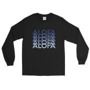 Blue Alofa Repeat *ADULT LONG SLEEVE*