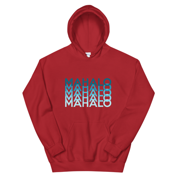 Blue Mahalo Repeat *ADULT HOODIE*