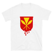 Kanaka Maoli Crest - Red *ADULT SHORT SLEEVE*