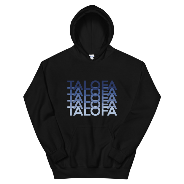 Blue Talofa Repeat *ADULT HOODIE*