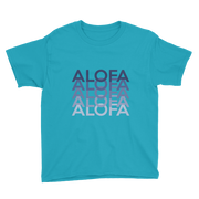 Blue Alofa Repeat *KIDS SHORT SLEEVE*