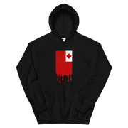 Drip Tonga - Flag Vertical *ADULT HOODIE*