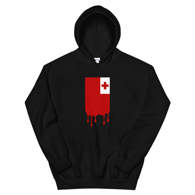 Drip Tonga - Flag Vertical *ADULT HOODIE*