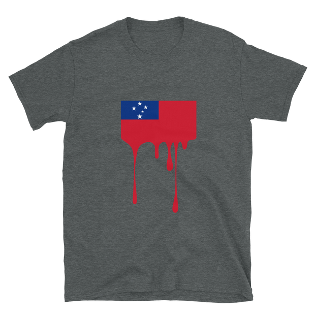 Drip Samoa - Flag Horizontal *ADULT SHORT SLEEVE*