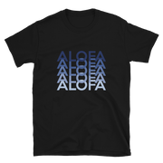Blue Alofa Repeat *ADULT SHORT SLEEVE*