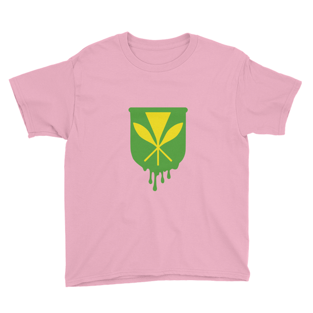 Kanaka Maoli Crest - Green *KIDS SHORT SLEEVE*