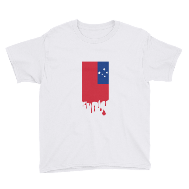 Drip Samoa - Flag Vertical *KIDS SHORT SLEEVE*