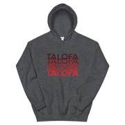 Red Talofa Repeat *ADULT HOODIE*