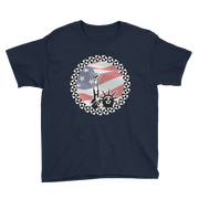 Shaka of Liberty - Stars and Stripes *KIDS SHORT SLEEVE*