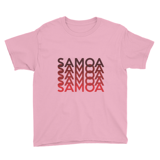 Red Samoa Repeat *KIDS SHORT SLEEVE*