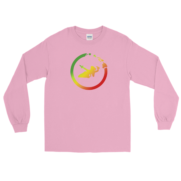 Hawaiian Islands Ring - Hula Wahine - Kanaka Maoli fade *ADULT LONG SLEEVE*