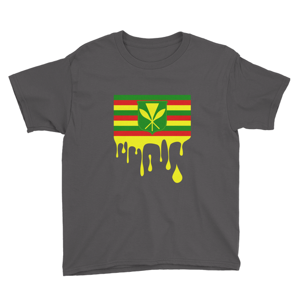 Drip Kanaka Maoli - Flag Horizontal *KIDS SHORT SLEEVE*