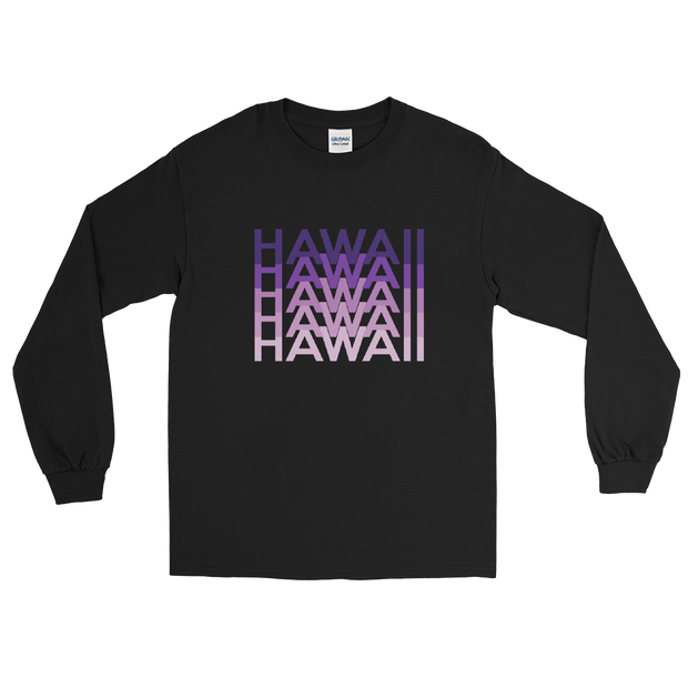 Purple Hawaii Repeat *ADULT LONG SLEEVE*