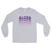 Purple Alofa Repeat *ADULT LONG SLEEVE*