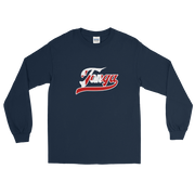 Tonga Script ~ Flag with White Border *ADULT LONG SLEEVE*