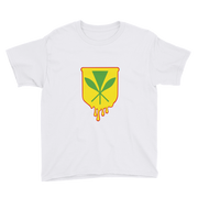 Kanaka Maoli Crest - Yellow with Red Border *KIDS SHORT SLEEVE*