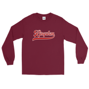 Kingdom Script ~ Red with White Border *ADULT LONG SLEEVE*