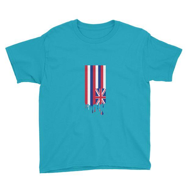 Drip Hawaii Sovereignty - Flag Vertical *KIDS SHORT SLEEVE*