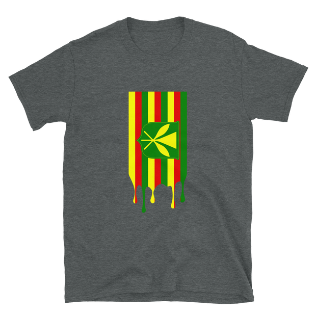 Drip Kanaka Maoli - Flag Vertical *ADULT SHORT SLEEVE*