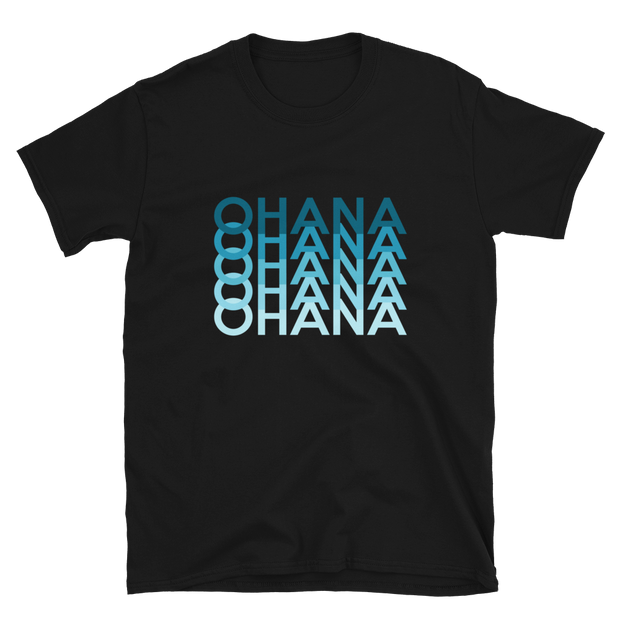 Blue Ohana Repeat *ADULT SHORT SLEEVE*