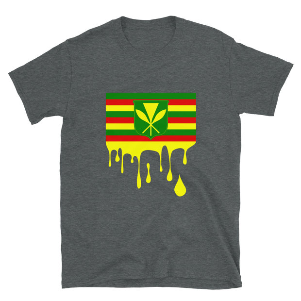 Drip Kanaka Maoli - Flag Horizontal *ADULT SHORT SLEEVE*