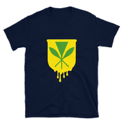 Kanaka Maoli Crest - Yellow *ADULT SHORT SLEEVE*