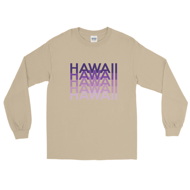 Purple Hawaii Repeat *ADULT LONG SLEEVE*