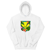 Kanaka Maoli Coat of Arms with Floral Shield *ADULT HOODIE*