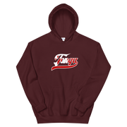 Tonga Script ~ Flag with White Border *ADULT HOODIE*