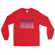 Purple Ohana Repeat *ADULT LONG SLEEVE*