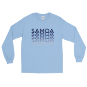 Blue Samoa Repeat *ADULT LONG SLEEVE*