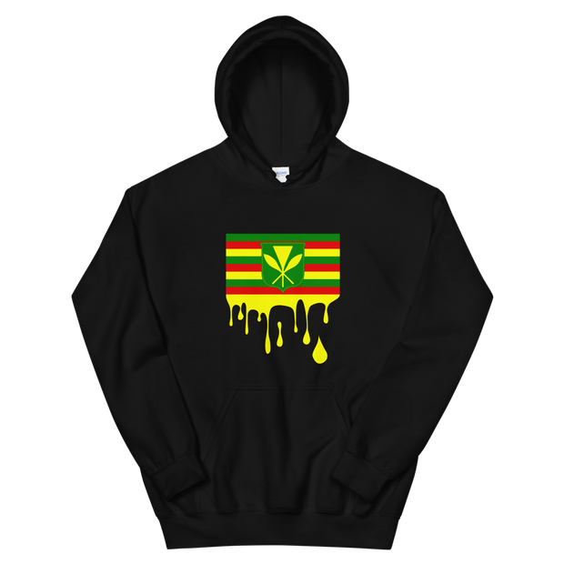 Drip Kanaka Maoli - Flag Horizontal *ADULT HOODIE*