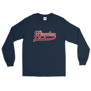 Kingdom Script ~ Red with White Border *ADULT LONG SLEEVE*