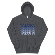 Blue Talofa Repeat *ADULT HOODIE*