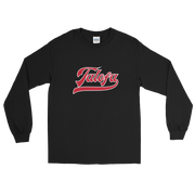 Talofa Script ~ Red with White Border *ADULT LONG SLEEVE*