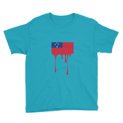 Drip Samoa - Flag Horizontal *KIDS SHORT SLEEVE*