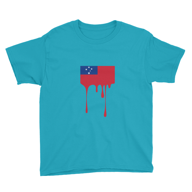 Drip Samoa - Flag Horizontal *KIDS SHORT SLEEVE*